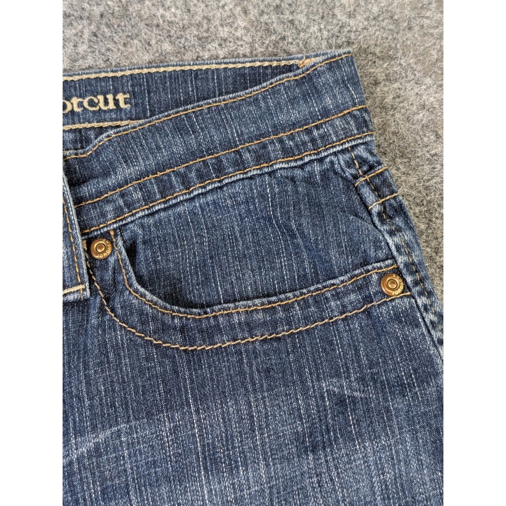 Jordache Womens Bootcut Jeans Size 16 Dark Wash Stretch Denim JM391112 - Picture 4 of 14